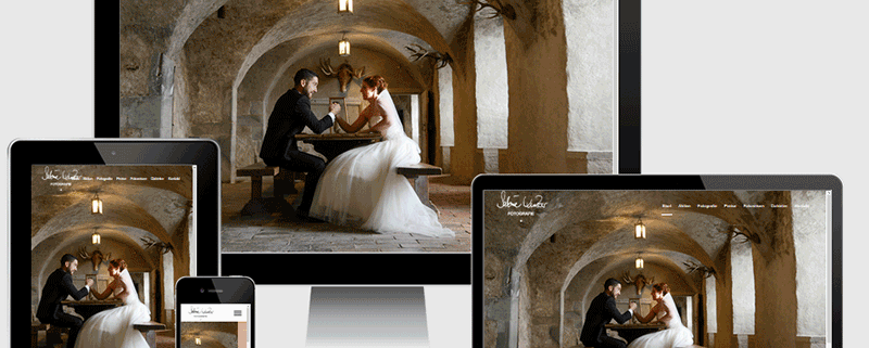Webseite für die Fotografin Sabine Kunzer